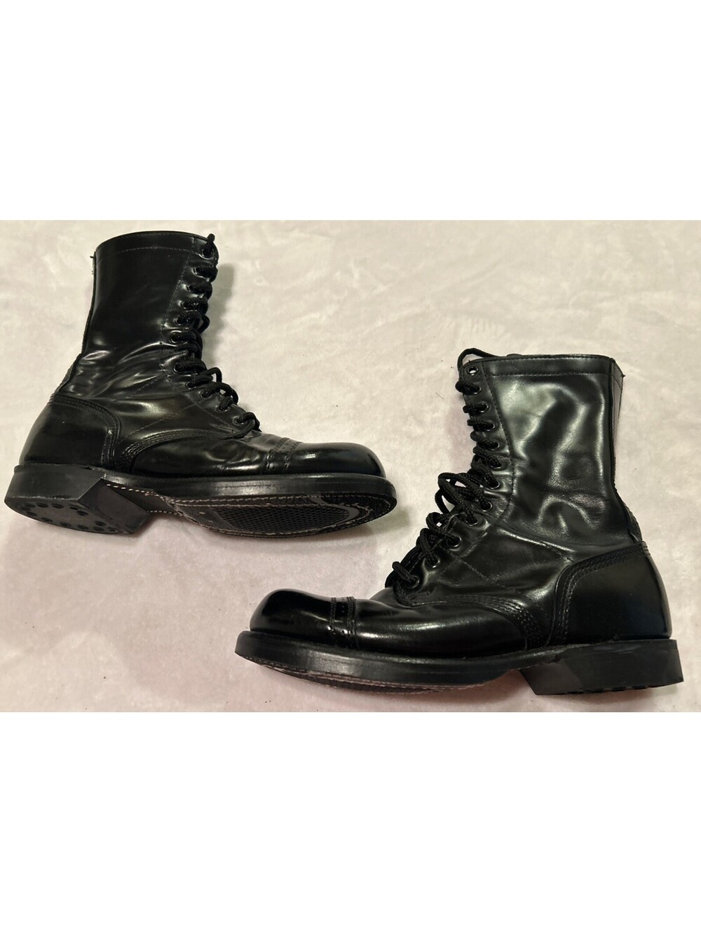 Corcoran Boots Men’s Size 8 E 1500 Black 10”  Jump Boots Work Combat Lace Up